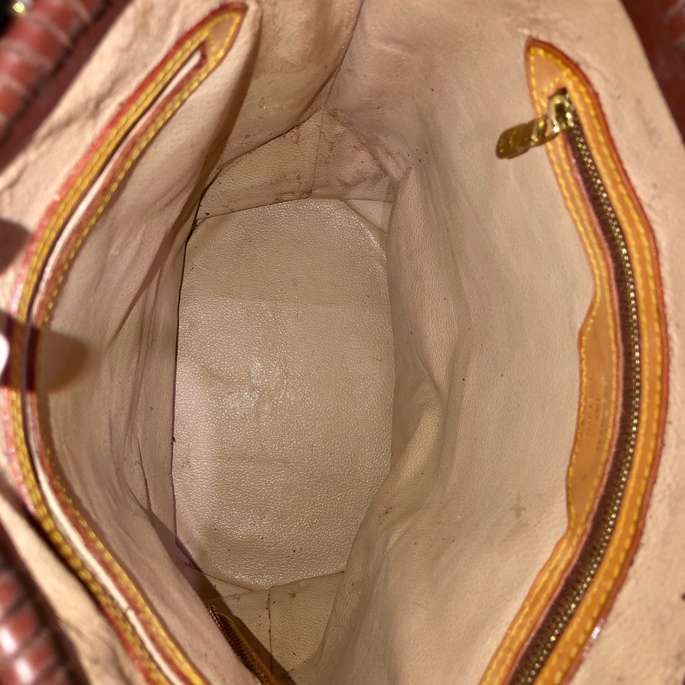 Re purposed Louis Vuitton Petit Bucket Purse - Picture 8 of 8